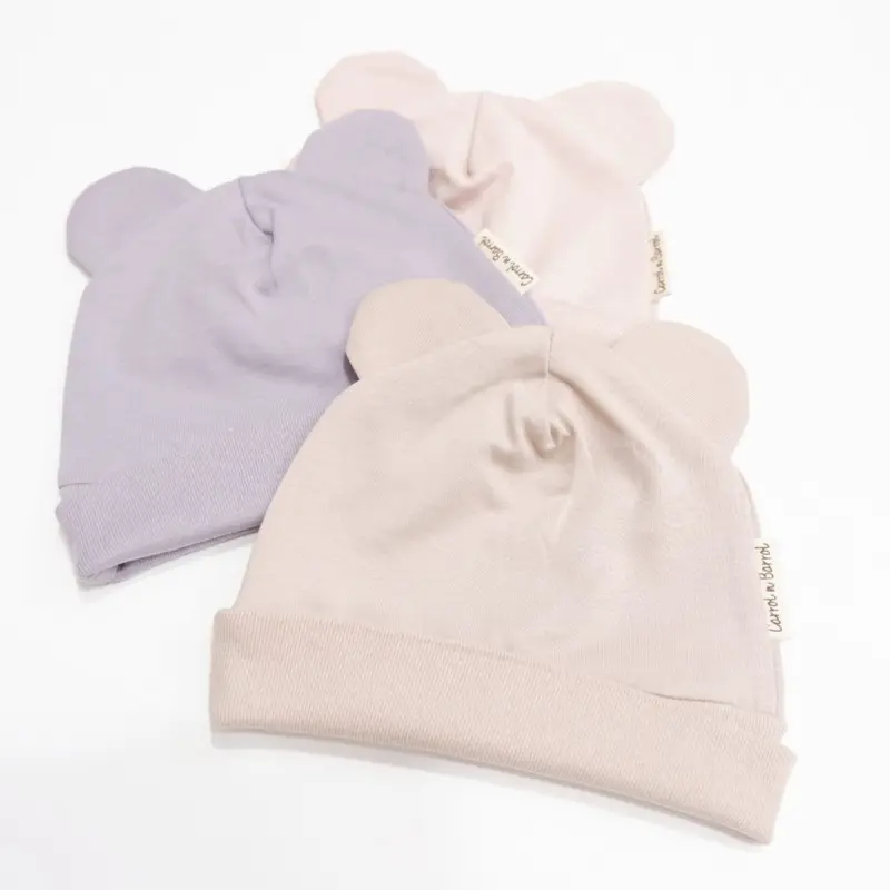 Carrol Baby New Born hat Cotton - Topi bayi New Born cute girls pastel 1