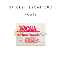 Gambar Kertas Stiker Koala Nomor 108 - Label Sticker Paper No 108 Untuk Undangan Harga Buku Pelajaran Isi 10 Lembar dari Shine Plaza Kota Bandung 1 Tokopedia
