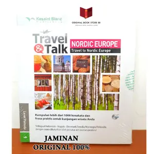 Buku Travel and Talk Nordic Europe Kesaint Blanc termasuk CD Audio