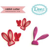 Gambar done handymade cutter cookie cutter clay cetakan kue kelinci cc108 - tinggi 1cm dari Done Handymade Kota Administrasi Jakarta Barat 1 Tokopedia