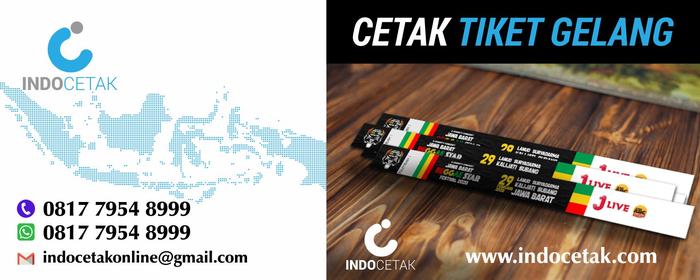Gambar Cetak Tiket Gelang Bandung - Tiket Gelang Event - Percetakan Bandung dari Percetakan Online Terdekat Kota Bandung Tokopedia