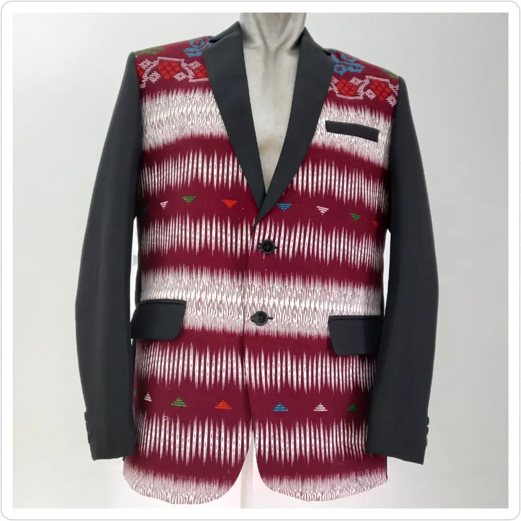 Jas motif Ulos Sumatera / Jas Pria