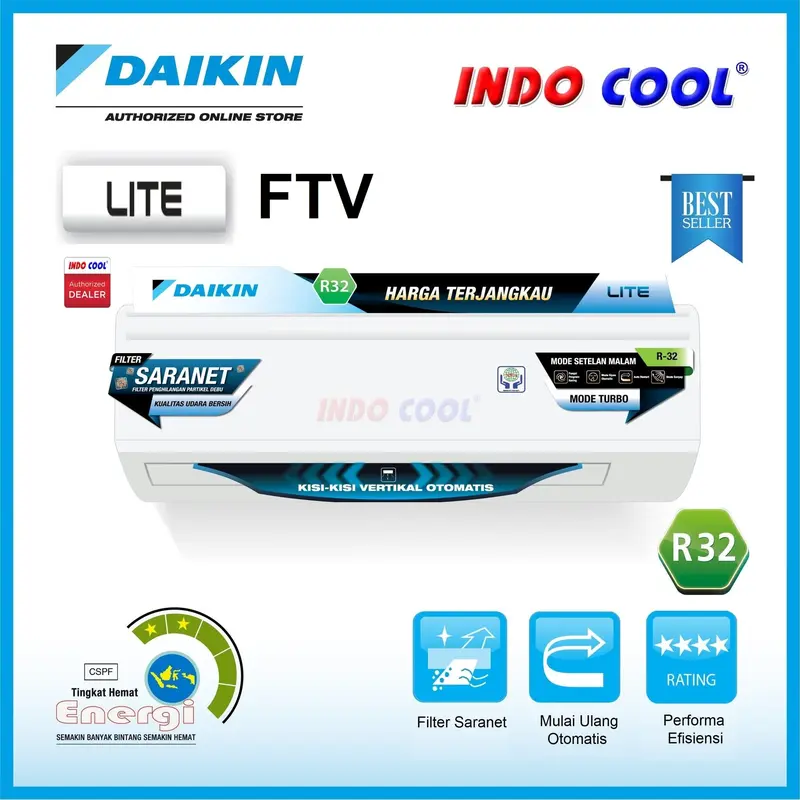 AC DAIKIN STANDART 2PK FTV50 0