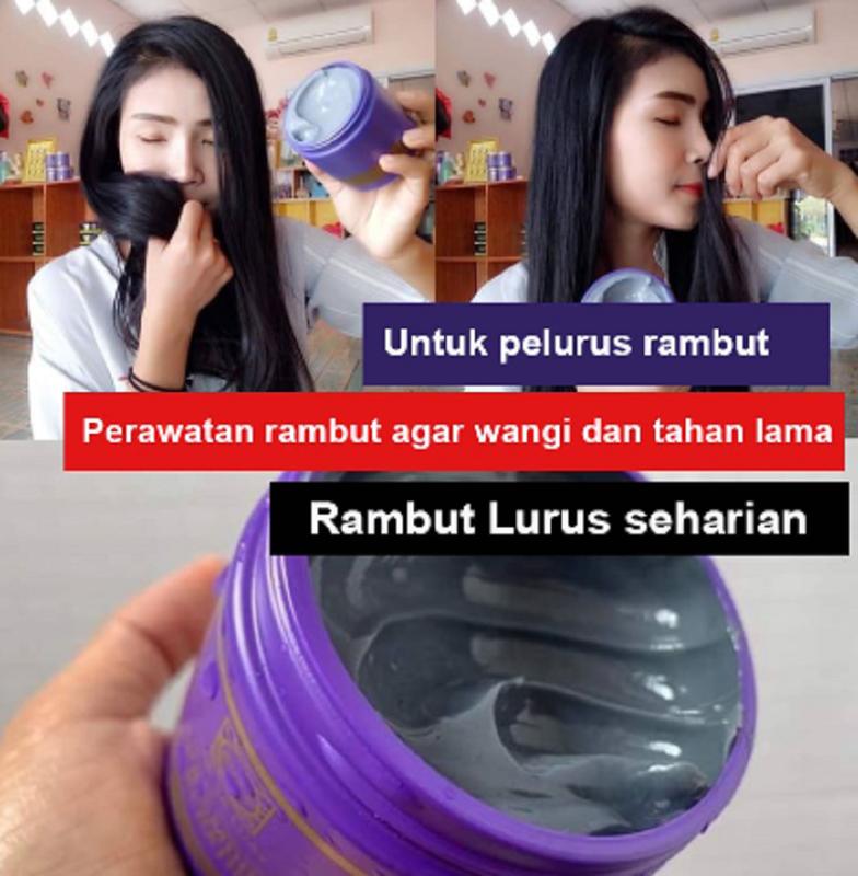 BPOM Lae Sa Luay Paket 3 In 1 Super Smooth Hair Masker Shampoo Serum 6