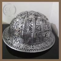 Gambar Souvenir Helm ukir Pertambangan Perak Kotagede dari toko perak kotagede silver Kota Yogyakarta 3 Tokopedia