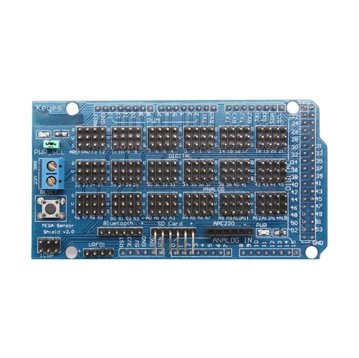 V2.0 ARDUINO MEGA SENSOR expansion shield sensor shield - Shop | Tokopedia