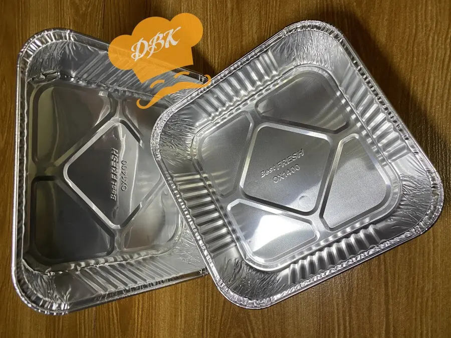 almunium foil kotak kode OX 1400 size 20x20