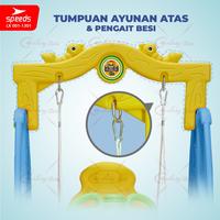 Gambar SPEEDS Prosotan Ayunan Anak Mainan Hiburan Anak Seluncuran Anak M1301 - M1307 BIRU dari Calary Toys Kab. Tangerang 3 Tokopedia