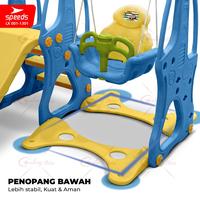 Gambar SPEEDS Prosotan Ayunan Anak Mainan Hiburan Anak Seluncuran Anak M1301 - M1307 BIRU dari Calary Toys Kab. Tangerang 4 Tokopedia