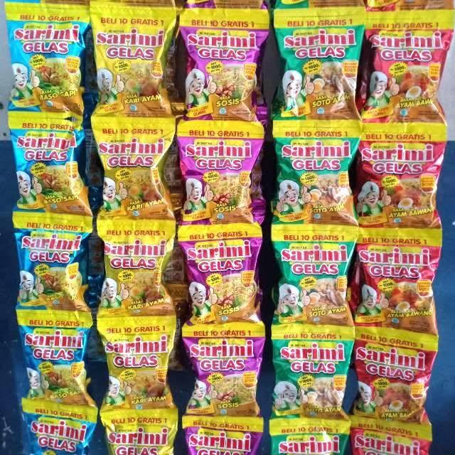 Sarimi Gelas Renceng isi 10 pcs // Mie Seduh Instan 1
