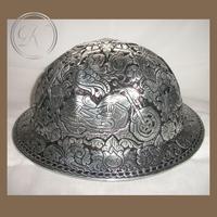 Gambar SOUVENIR HELM UKIR ALUMUNIUM OVAL CUSTOM PERAK KOTAGEDE dari toko perak kotagede silver Kota Yogyakarta 4 Tokopedia