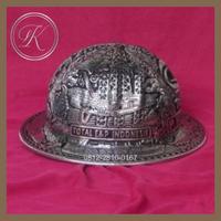 Gambar SOUVENIR HELM UKIR BAHAN ALUMUNIUM OVAL TOTAL PERAK JOGJA dari toko perak kotagede silver Kota Yogyakarta 2 Tokopedia