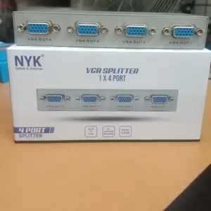 NYK VGA SPLITER 1-4 Vga Vidio Spliter 4port 1x4 port vga spliter