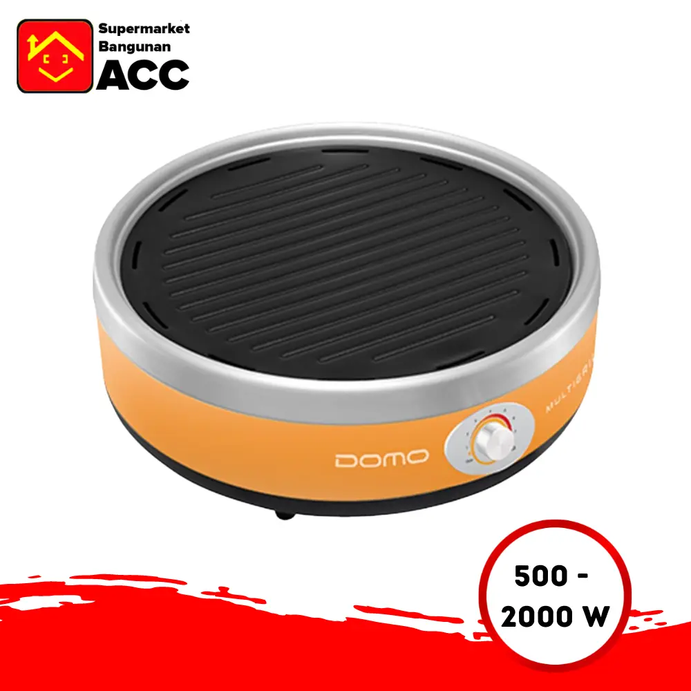 Domo DQ 1410 O Portable Multi Grill Electric | Pemanggang Listrik