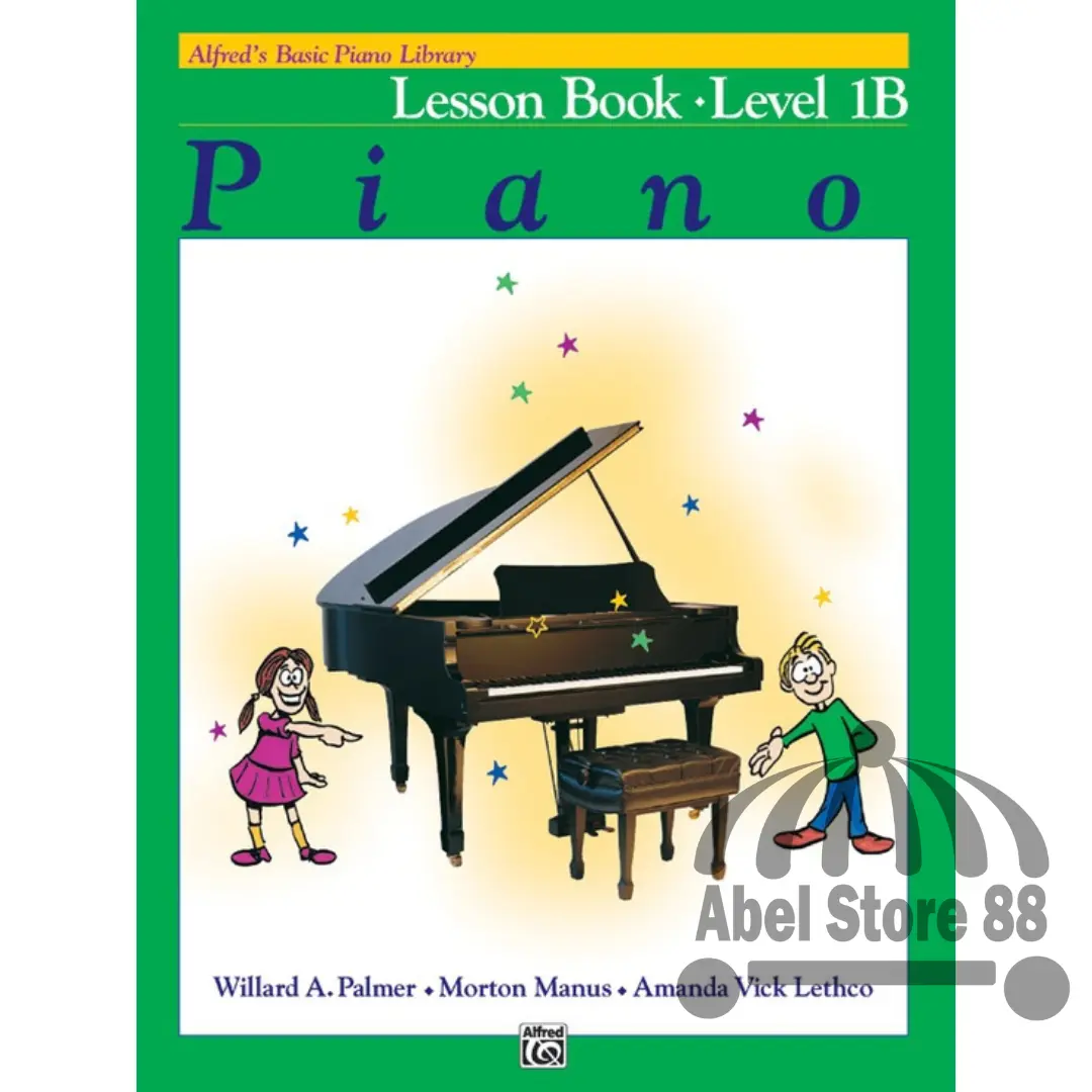 Buku Piano Pemula Alfred Basic Piano Lesson Book 1B