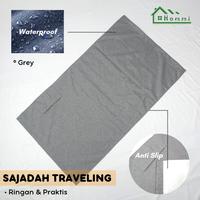Gambar Sajadah Travel Saku Waterproof Traveling Free Pouch 60x100Cm - Grey dari Khaulaa Store Kota Tangerang Selatan 4 Tokopedia