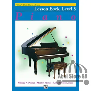 Alfred Basic Piano Lesson Book Level 5 - Buku Piano