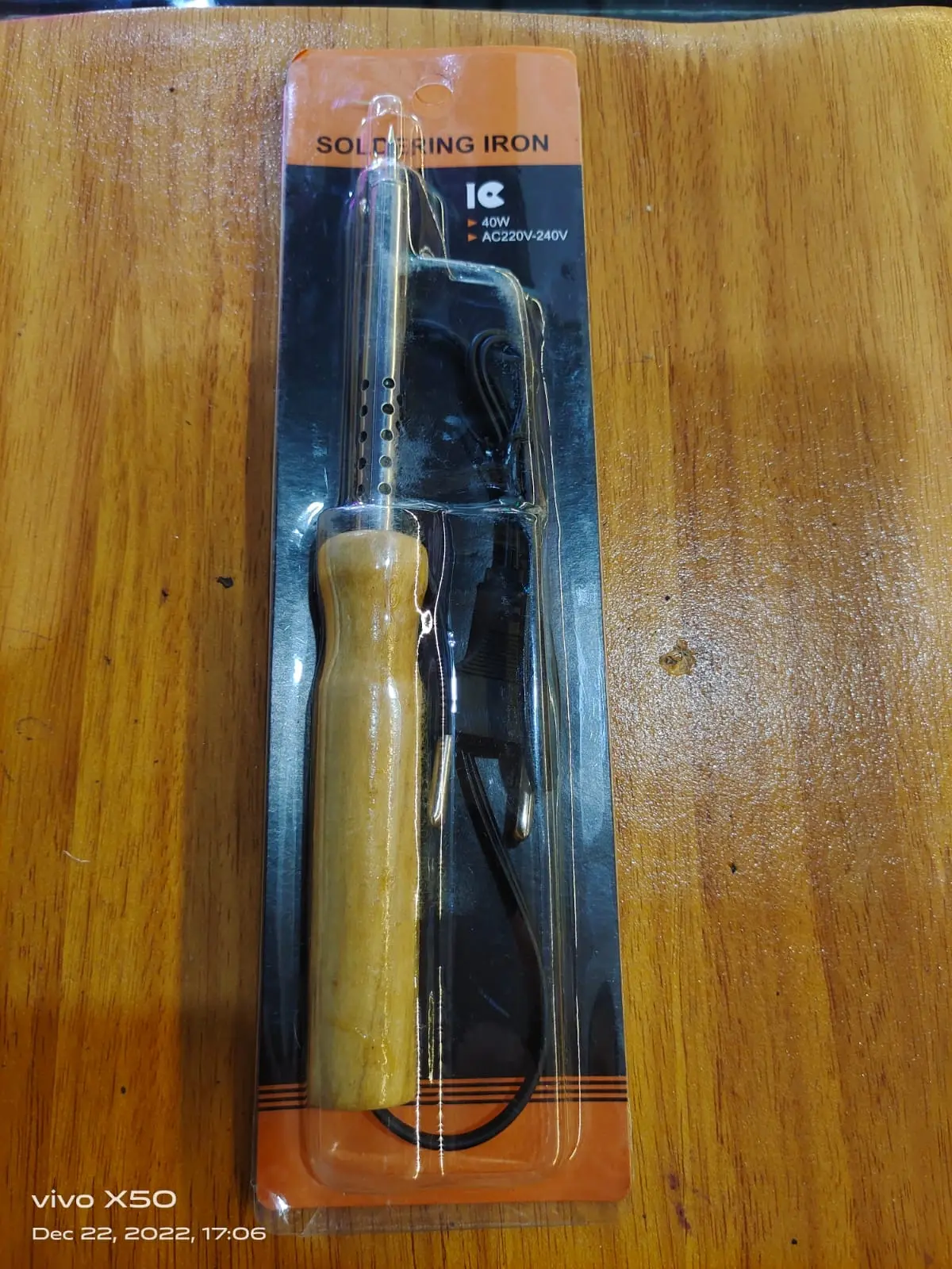 Solder kayu 40w