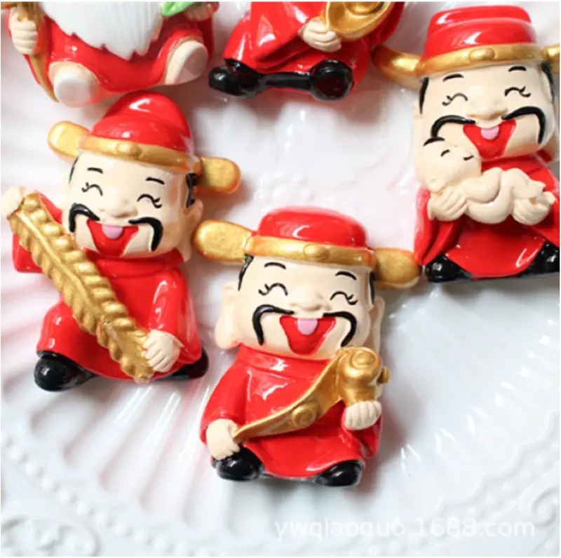 clay cny besar dewa keberuntungan, dewa kekayaan, dewa kemakmuran, dew 1