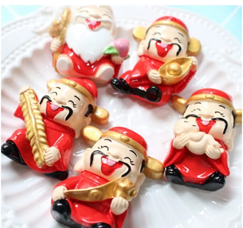 clay cny besar dewa keberuntungan, dewa kekayaan, dewa kemakmuran, dew 2