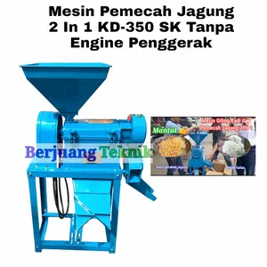 Mesin Pemecah Jagung dan Giling Padi Tanpa Engine Penggerak