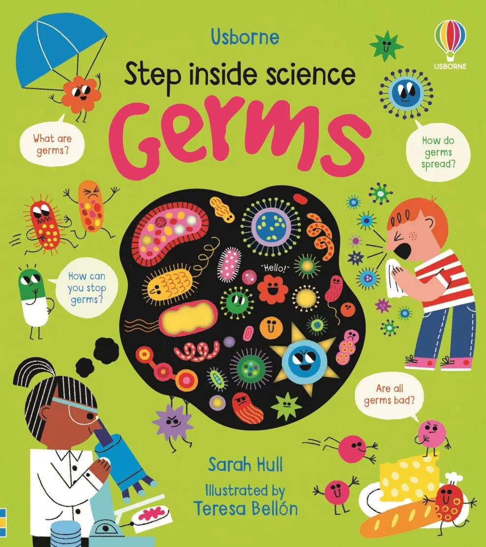 Buku Usborne Book Step Inside Science Germs Tentang Kuman