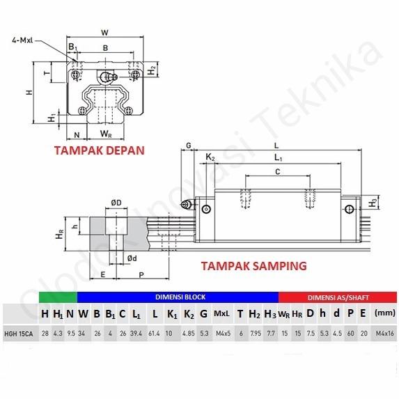 Rail Rel Shaft linear guide HGR15 HGH15 HGR HGH GHR 15 15mm CNC Laser 3