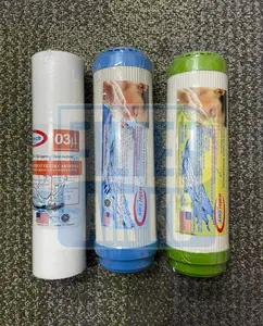 Paket Refil Filter Air : Sedimen - GAC - Resin Softener 10"