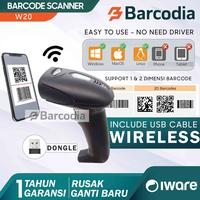 Gambar 2D WIRELESS BARCODE SCANNER IWARE ULT-W20 (QR-CODE, E-FAKTUR, PDF417) dari Barcodia Kota Administrasi Jakarta Pusat 1 Tokopedia