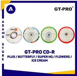 CD-R CDR CD R GT-PRO Plus/Butterfly/SuperHQ/Flowers 16x 4.7GB (50 pcs)