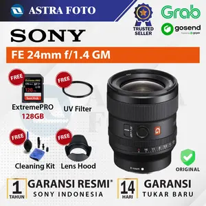 Sony FE 24mm F1.4 GM - G Master Lens - Lensa Full Frame Garansi Resmi