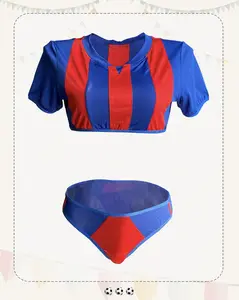 Set Lingerie Sexy Seragam Pemandu Sorak Cosplay Suit Seragam A199