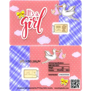 MAS KING HALIM 1 Gram Baby Girl Pink