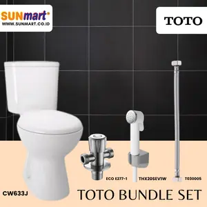 TOTO BUNDLE SET CW633J + THX20SEV1W + E277-1 + T030005