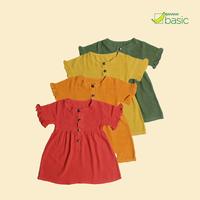 Gambar BANANA BASIC Dress Sahara Anak Perempuan - Kuning, L dari BANANA Official Store Kota Administrasi Jakarta Timur 1 Tokopedia