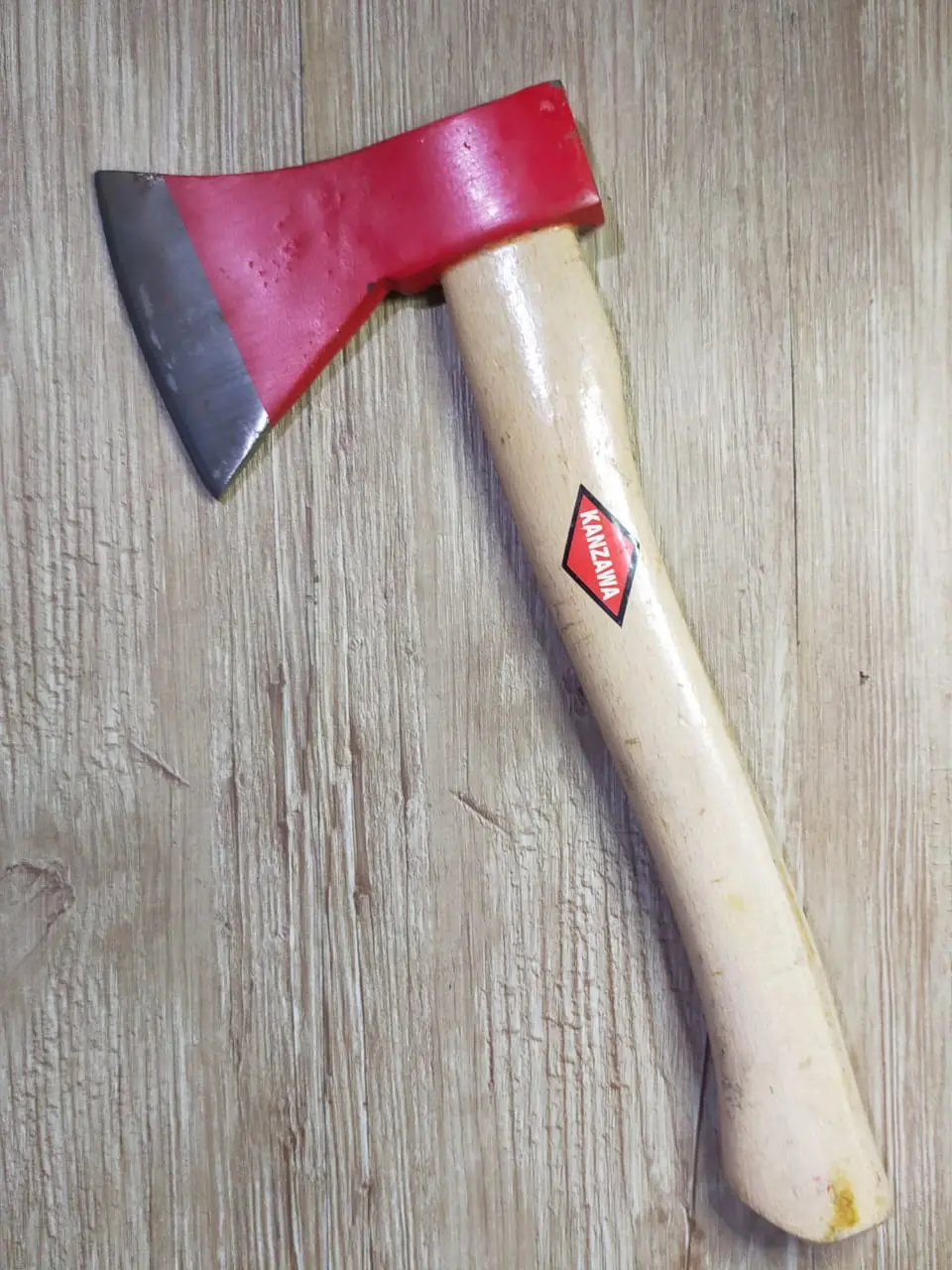 KZW Kampak 700gr Kapak Merah Gagang Kayu