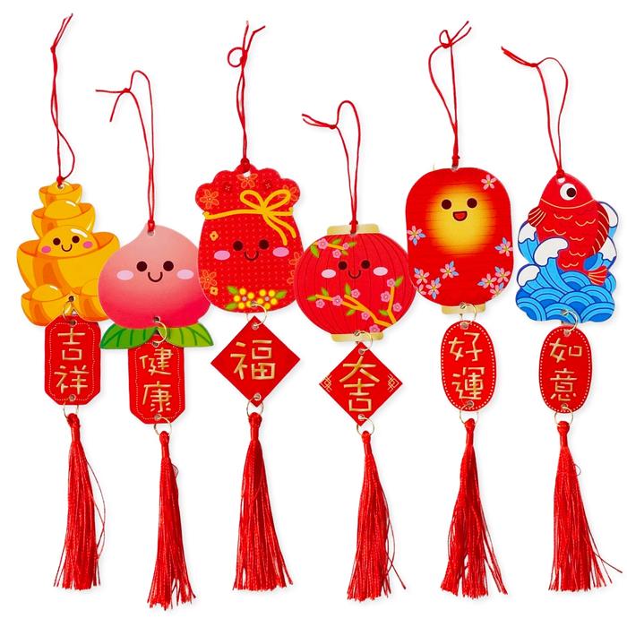 Gambar Scoop Gantungan Pohon Imlek CNY Lampion (6pcs) 65025101 dari Scoop Ideas Kota Administrasi Jakarta Utara Tokopedia
