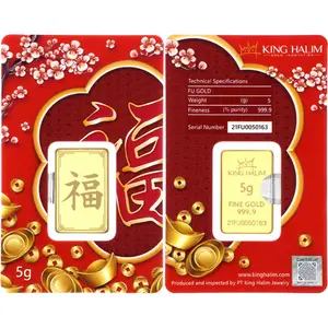 MAS KING HALIM 1 Gram FU keberuntungan