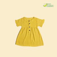 Gambar BANANA BASIC Dress Sahara Anak Perempuan - Kuning, L dari BANANA Official Store Kota Administrasi Jakarta Timur 5 Tokopedia