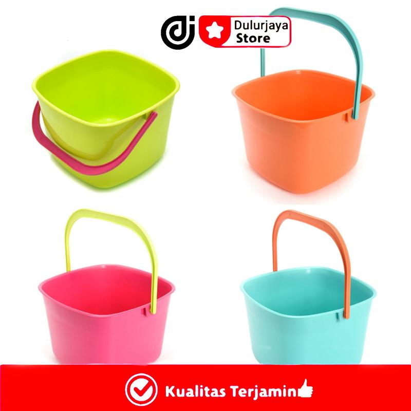Ember Plastik 6 Ltr Persegi - Pink - Shop | Tokopedia