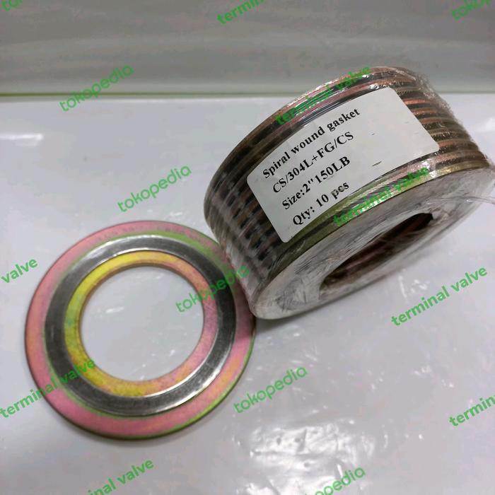 Packing Besi Swg Jual spiral wound gasket SWG Ansi 150 besi 2 inch/SWG 2