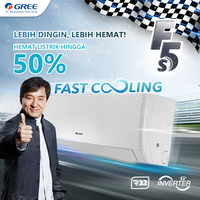 Gambar GREE AC INVERTER 1 PK GWC-09F5S-I GWC-09F5S F5S dari Atakrib Elektronik Yogyakarta Kab. Sleman 3 Tokopedia