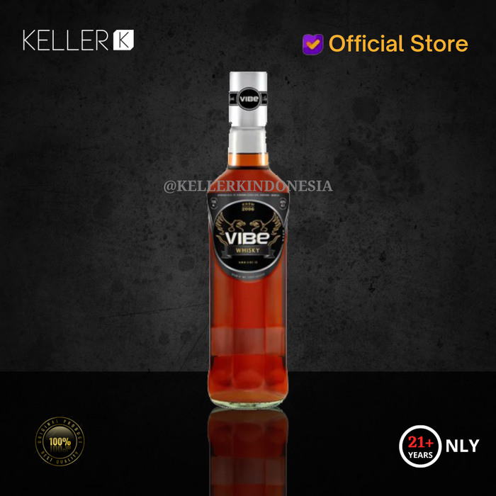 Gambar VIBE WHISKY LARGE - 700 ML - VIBE WHISKY dari KELLER K WINE AND SPIRITS Kota Bandung Tokopedia