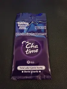 Kartu Pokemon Chatime Promo Sealed packs chatime