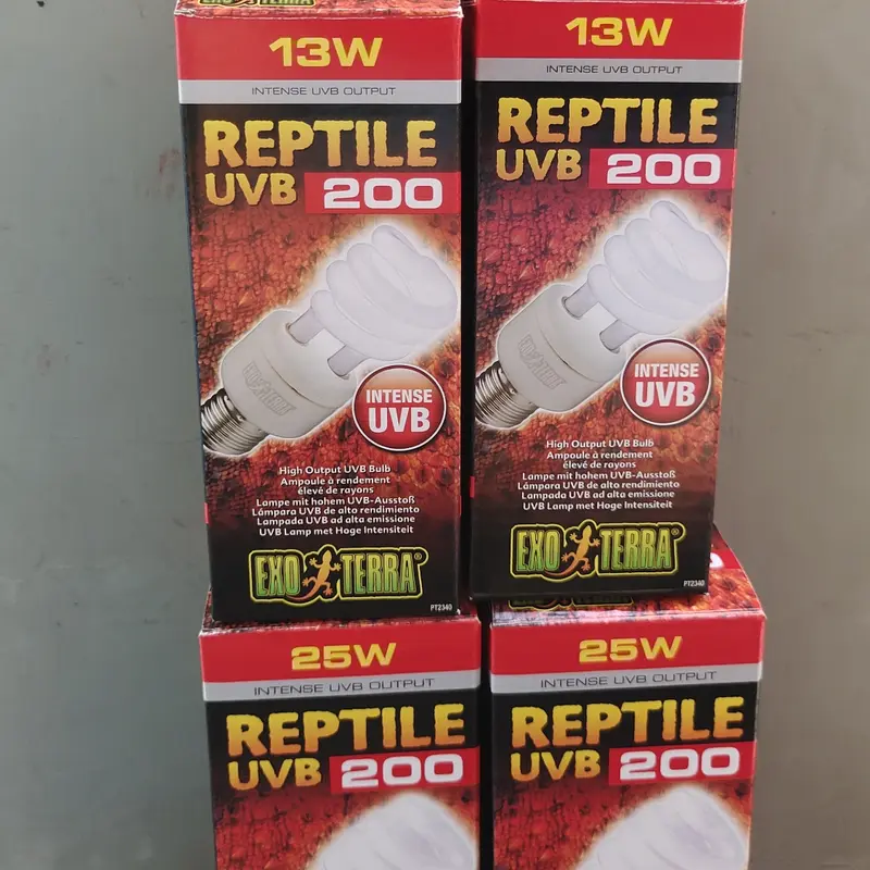 Lampu Exoterra Uvb 200/Lampu Uvb 200 Exo terra Reptile kura Ular 3