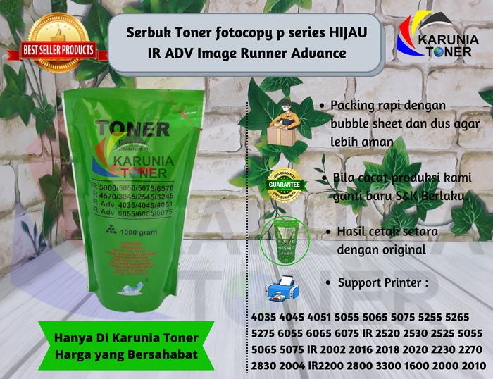 Gambar Serbuk TONER Refill FOTOCOPY CANON IR 3035 / 3045 / 3530 / 3570 / 4570 dari KARUNIA TONER Kota Surabaya Tokopedia