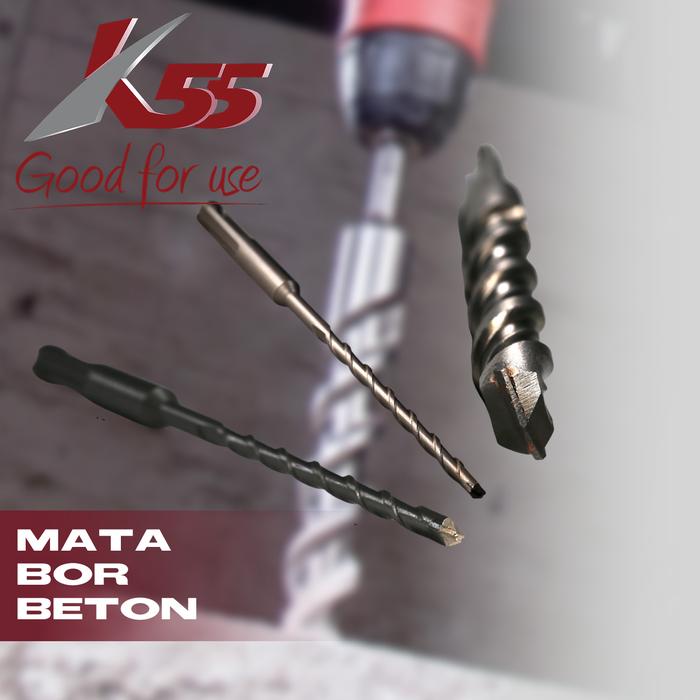 Gambar K55 Mata Bor Beton 12x300mm SDS-PLUS CONCRETE DRILL dari MST TOOLS Kota Administrasi Jakarta Barat Tokopedia