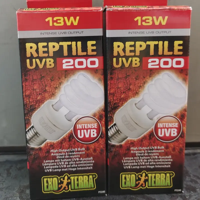 Lampu Exoterra Uvb 200/Lampu Uvb 200 Exo terra Reptile kura Ular 2