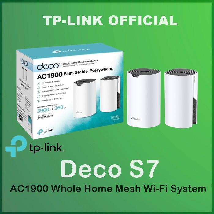 Gambar TP-Link Deco S7 AC1900 Dual Band Home Mesh Wireless Router ( 2 Pack ) dari Officiall Brands Kota Administrasi Jakarta Barat Tokopedia