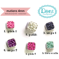 Gambar Mutiara payet kecil fake pearl sprinkle keychain mutiara kecil - 1.pink tua dari Done Handymade Kota Administrasi Jakarta Barat 1 Tokopedia